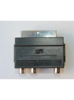 ПереходникGEPLINK(AT1010)SCART-3RCA+SVHS