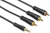КабельHAMA00122161miniJack3.5mm-3RCA1.5м