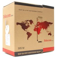 КабельUTPTelecomUltraLight(UTP4-TUS44040E-CCA)Cat.5E,4пары,0,40мм,м