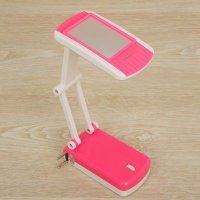 ЛампанастольнаясзеркаломРозовая,2301267