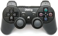ГеймпадDIALOGGP-A17USBчерный