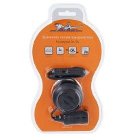 Прикуривательудлинитель,накатушке,5А,3м,12V24V,1355639