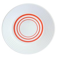 Тарелкаобеденная25смHarenaRed,2546622