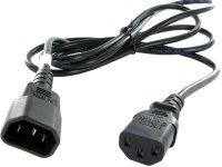 КабельTELECOMTP020-IEC320-C13C14-1.8-BK1.8m.