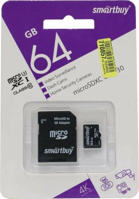 SMARTBUYMicroSDXC64GBSB64GBSDCCTV