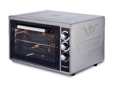 НастольнаяэлектрическаядуховкаKRAFTKF-MO3801GRсерый