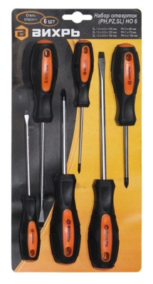Наборотверток(PH,PZ,SL)HO6Вихрь