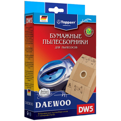 МешкидляпылесосаTOPPERRDW51004