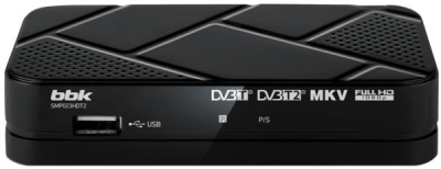 ЦифроваяТвприставкаBBKSMP023HDT2темно-серый