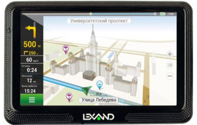 АвтомобильныйGPS-навигаторLEXANDCD5HD