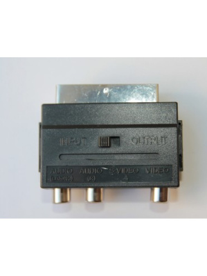 ПереходникGEPLINK(AT1010)SCART-3RCA+SVHS
