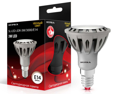 Лампа_светодиодная_SUPRA_SL-LED-JDR-3W.3000.E14